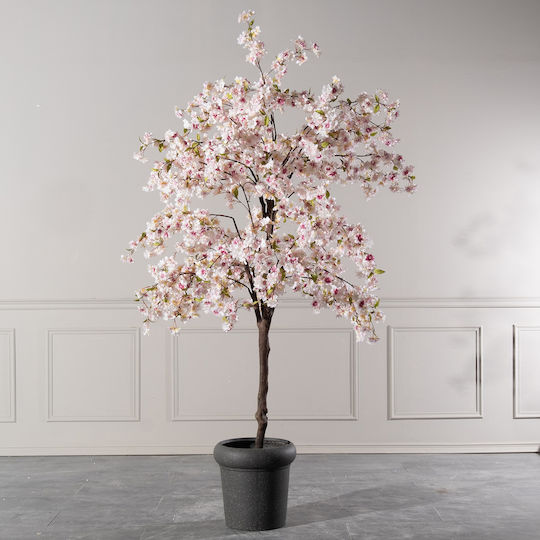 Künstlicher Baum für den Außenbereich Kirsche Rosa 220cm Supergreens