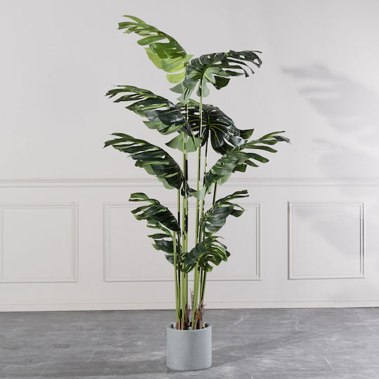 Künstlicher Baum für den Außenbereich Monstera Grün 210cm Supergreens