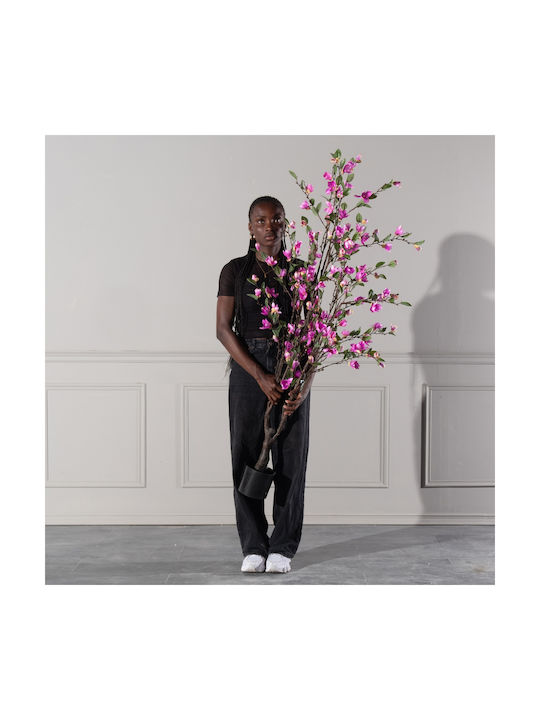 Künstlicher Baum für den Außenbereich Magnolie Rosa 170cm Supergreens