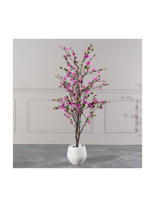 Künstlicher Baum für den Außenbereich Magnolie Rosa 170cm Supergreens