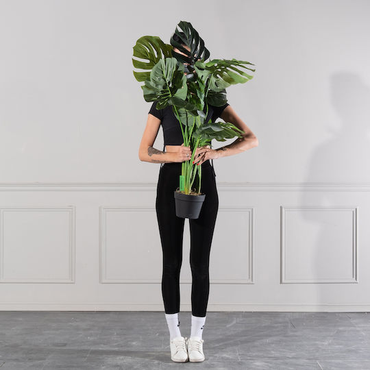 Artificial Outdoor Tree Monstera Green 115cm Supergreens