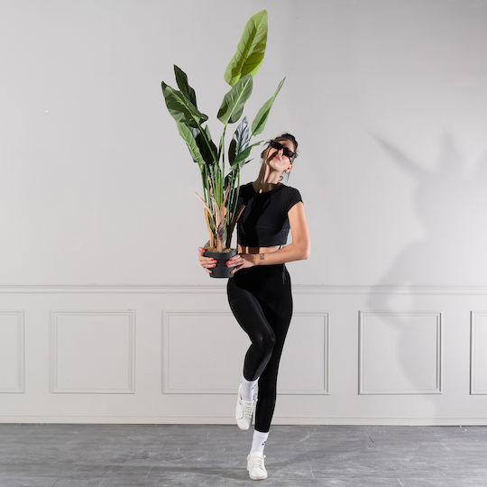Künstlicher Baum für den Außenbereich Paradiesvogel Grün 140cm Supergreens