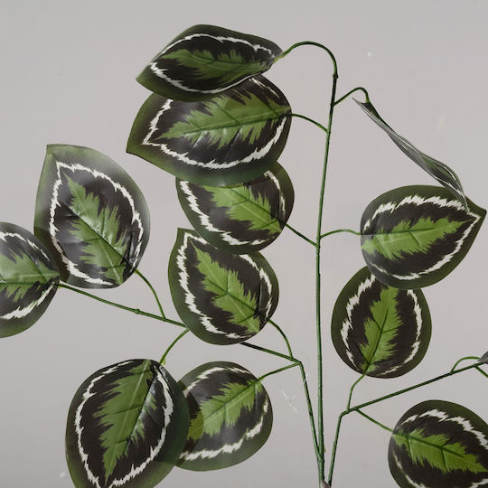 Artificial Decorative Branch Ficus Lyrata Leaf Green 67cm Supergreens