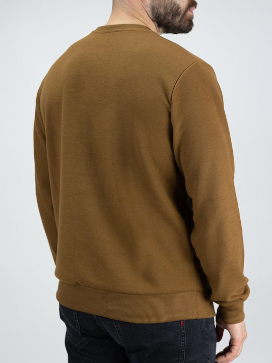 Langarmbluse Camel