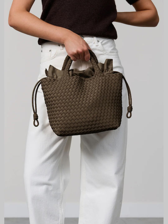 Knitted Women's Drawstring Bag Coco Fresco