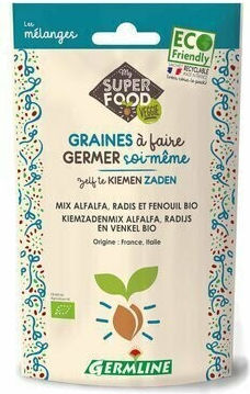 Organic Alfalfa Radish Fennel Sprouting Mix 150g Germline