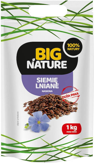Brown Flax Seeds 1kg Big Nature