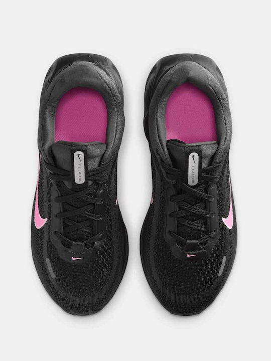Kids Sports Shoes Running with Laces Black