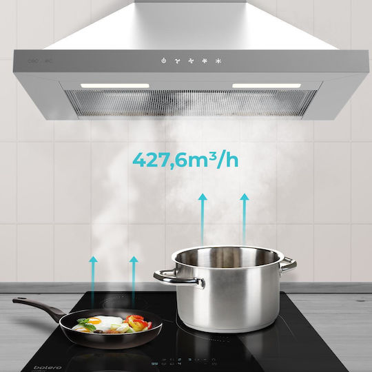 Cecotec Bolero Flux Kamin-Dunstabzug 60cm Inox