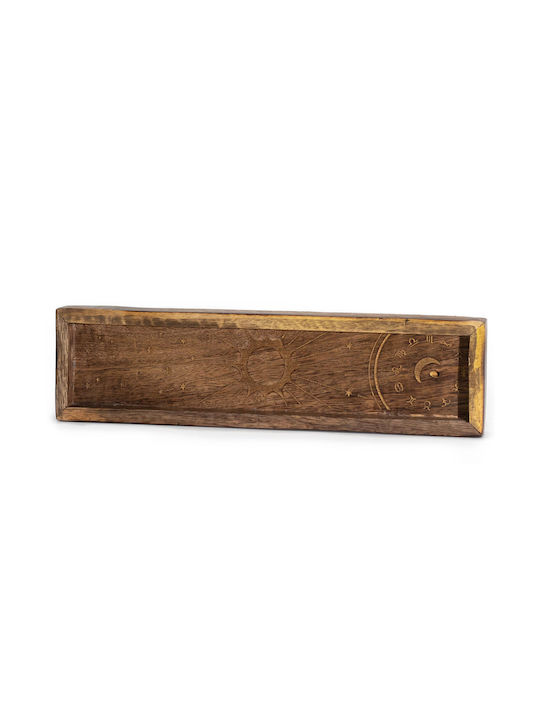 Wooden Holder for Fragrance Sticks & Zodiac Crystal Storage Case