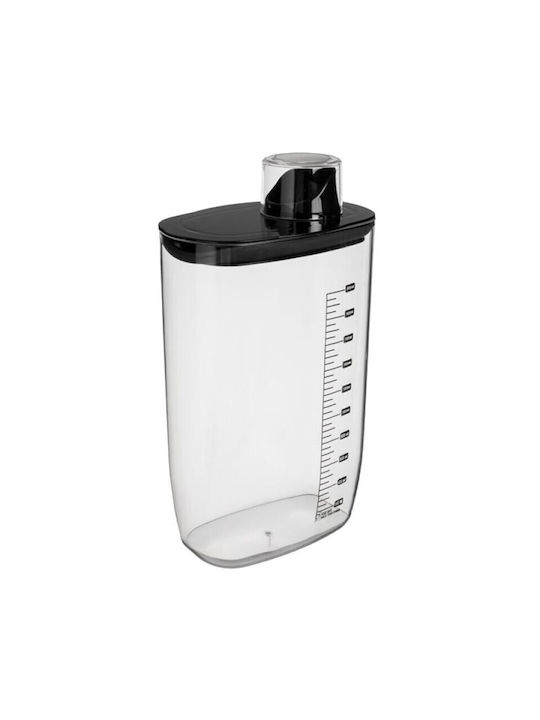 Viosarp Vază Utilizare Generală Cu Capac Ermetic Plastic Transparent 2100ml