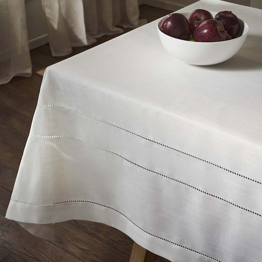 Gofis Home Покривка за маса Lorelai Off White 197/05 150x260бр
