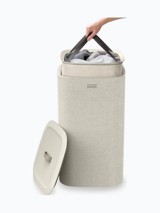 Joseph Joseph Coș De Rufe Din Țesătură 60L Alb