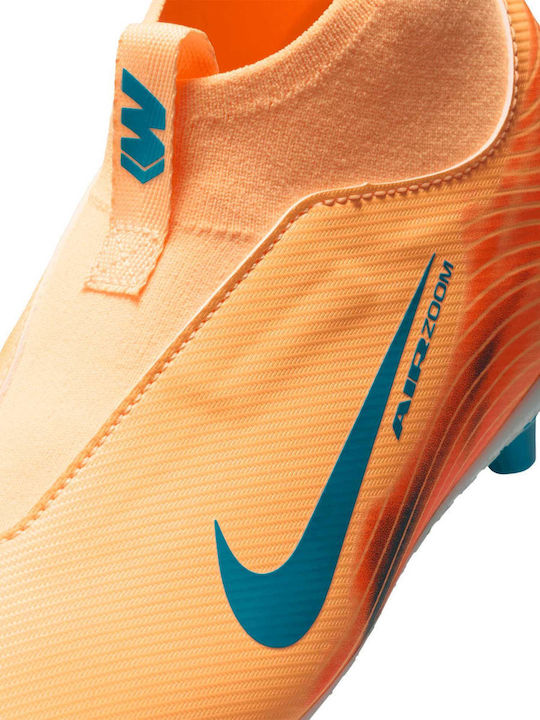 Mercurial Superfly 10 Academy Kylian Mbappé FG/MG Kids Soccer Cleats With Molded Orange