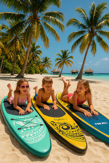 ForAll Inflatable SUP Board with Length 3.2m Yellow