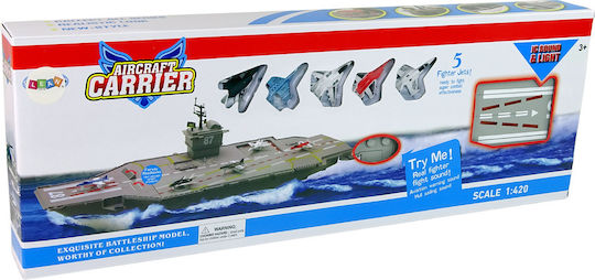 Lean Toys Bărcuță Militară pentru 3++ Ani