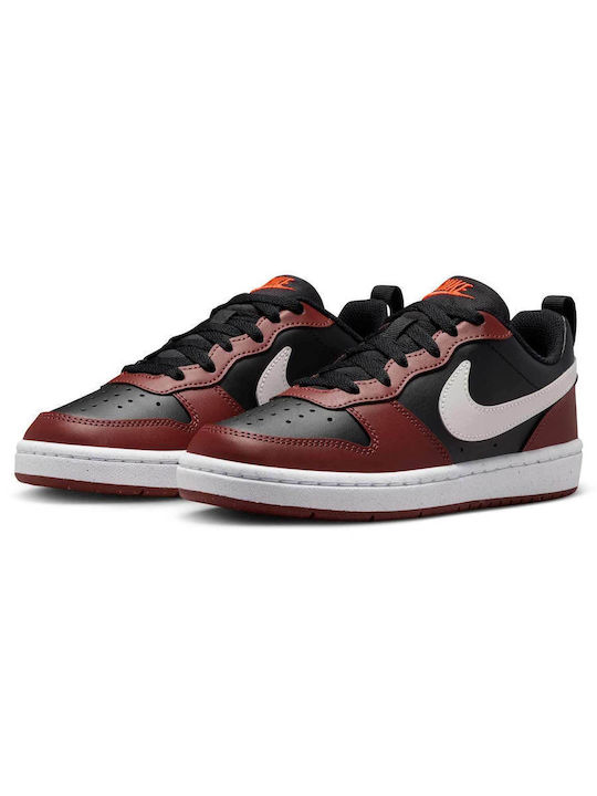 Court Borough Low Recraft Kids Sneakers Black