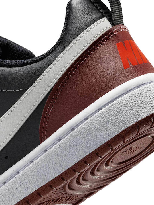 Court Borough Low Recraft Kids Sneakers Black