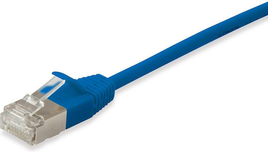 Equip F/FTP Cat.6a Gigabit Network Cable Ethernet 1.5m Blue