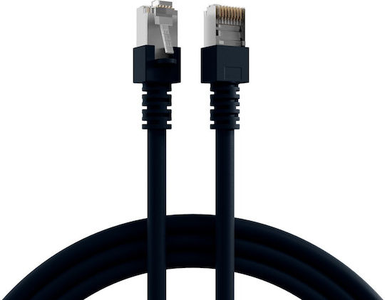 EFB SF/UTP Cat.5e Ethernet Network Cable 1m Black