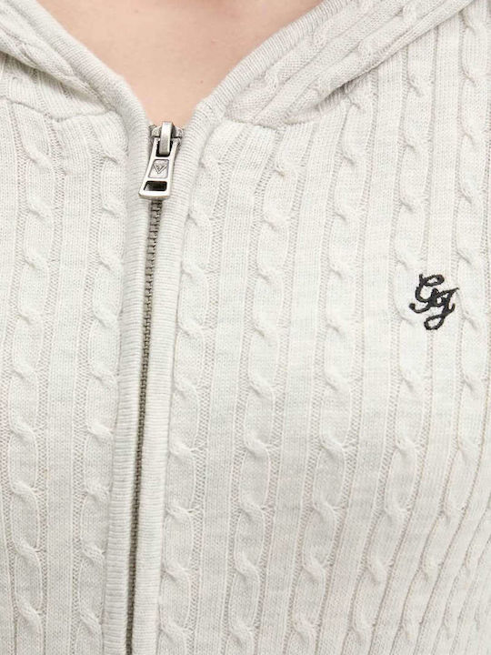 Women's Knitted Cardigan Beige