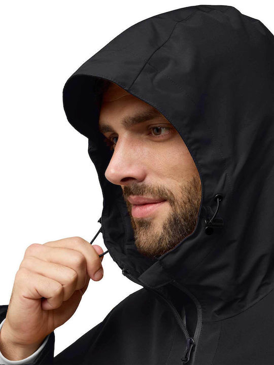 Jacket Waterproof and Windproof Black
