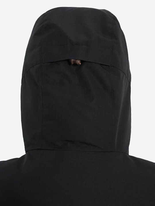 Winter Jacket Parka Waterproof Black