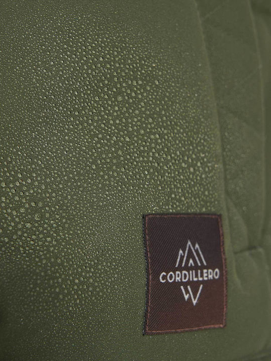 Sleeveless Winter Jacket Waterproof Green