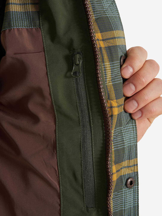 Sleeveless Winter Jacket Waterproof Green