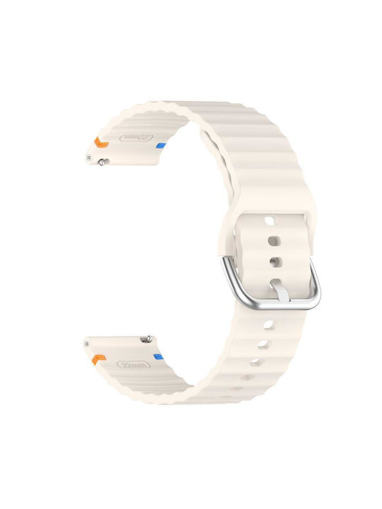 Curea Silicon Alb (Galaxy Watch 3 45mm - Ceas Galaxy Watch 3 45mm)