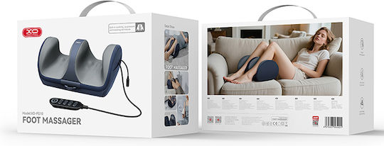 XO Massage Device for the Head & the Legs with Heating Function Blue