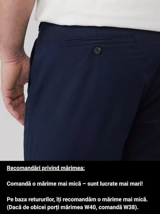 Detroit Bermudă de Bărbați Chino Dark Navy