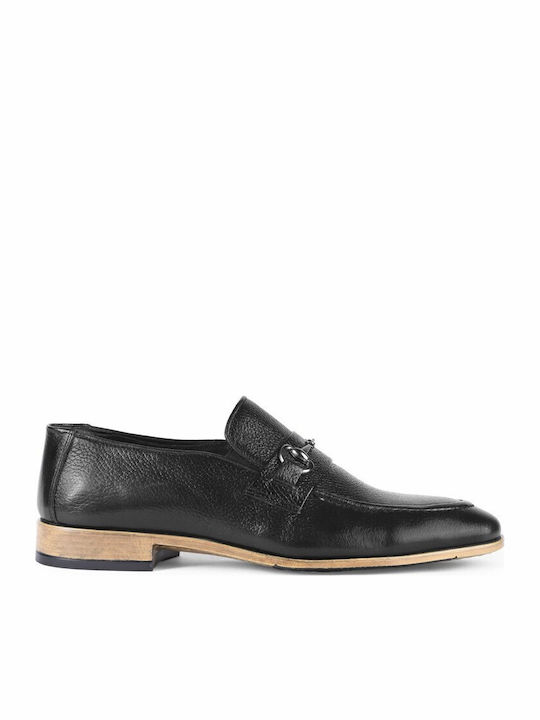 Men's Leather Moccasins Black