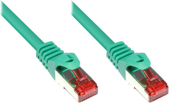 Good Connections S/FTP Cat.6 (Gigabit) Cablu De Rețea Ethernet 50m Verde 6 Bucăți