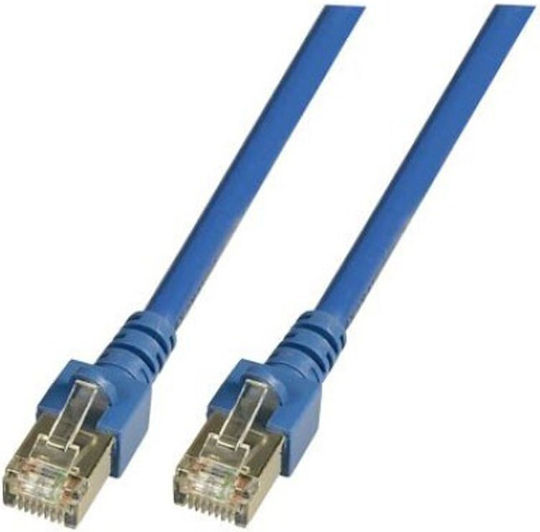EFB S/FTP Cat.5 (100Mbps) Καλώδιο Δικτύου Ethernet 15m Μπλε