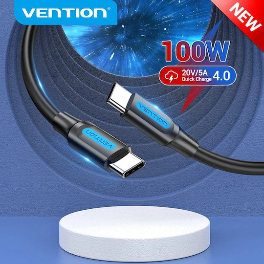 Vention Cotbh Cable Usb-c M To Usb-c M 2m Black