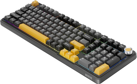 Marvo Titan 75 Ασύρματο Gaming Μηχανικό Πληκτρολόγιο 98% με RGB φωτισμό (International English)