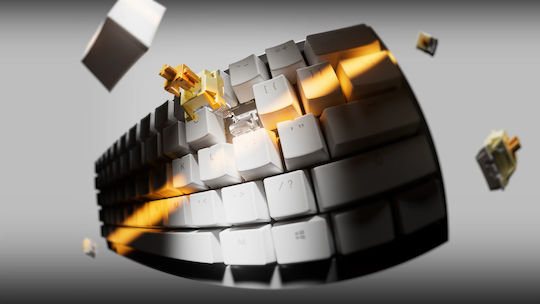 Ducky One X Mini Wireless Gaming Mechanical Keyboard 60% with RGB Lighting English US