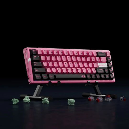 ATK RS6 Ultra - 8K Gaming Μηχανικό Πληκτρολόγιο 65% με Magnetic διακόπτες και RGB φωτισμό (International English) Sakura Warrior