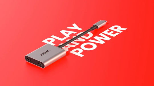 XReal Hub 2 Θυρών USB 2.0 με σύνδεση USB-C Γκρι