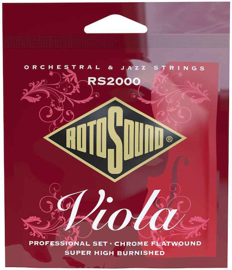 Rotosound Rs2000 Professionelles Viola Saiten Set Für Viola 14-43