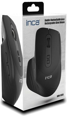 Inca IWM-553S Ασύρματο Bluetooth Ποντίκι Μαύρο