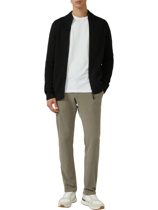 Label Men's Knitted Cardigan Black