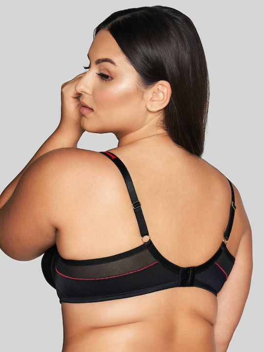 Bra with Light Padding Underwire Black