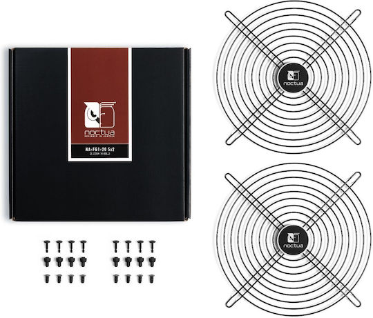 Noctua Na-fg1-20 Lüftergitter 2x Set Schwarz
