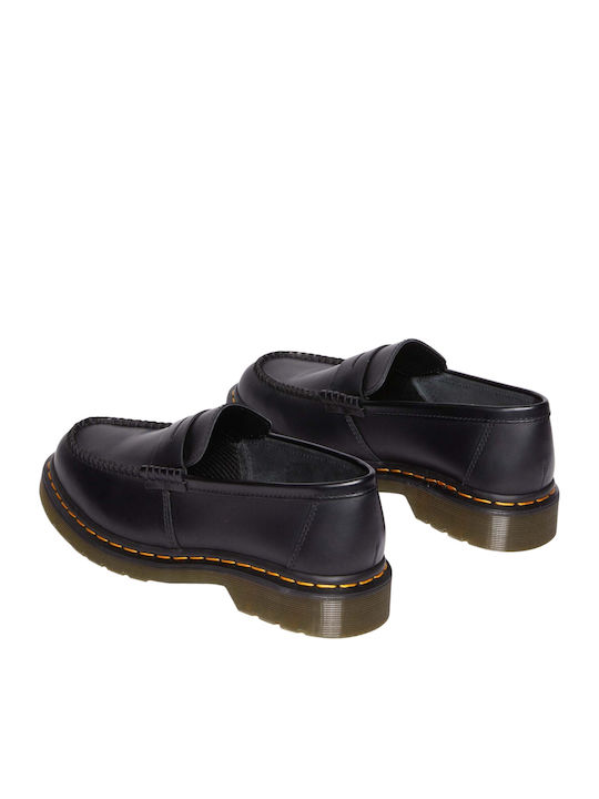 Penton Leder Herren Mokassins in Schwarz Farbe