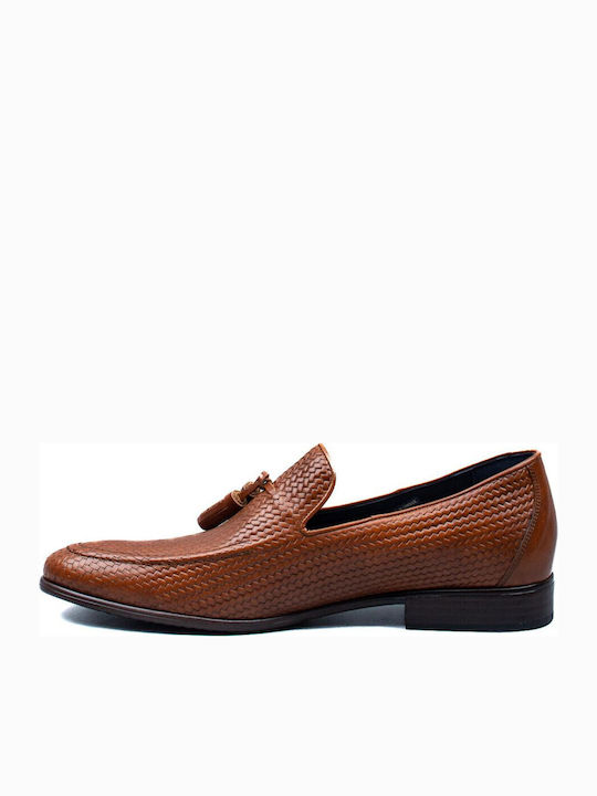 Men's Leather Loafers Tabac Brown