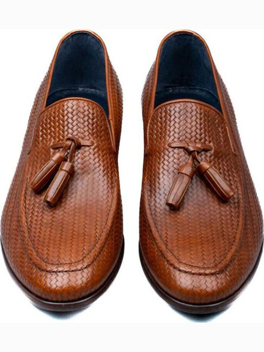 Men's Leather Loafers Tabac Brown