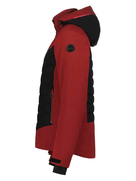 Icepeak 57820542-690 Ανδρικό Μπουφάν Soft Shell για Σκι & Snowboard Ροζ