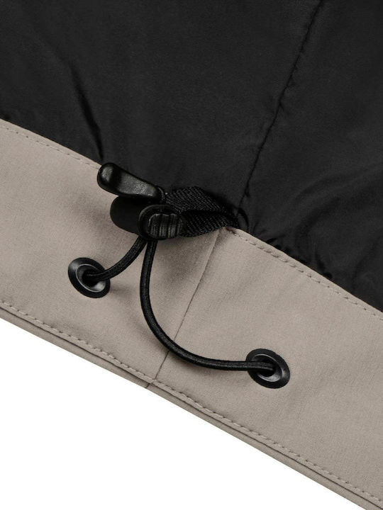 Icepeak 57820542-245 Ανδρικό Μπουφάν Soft Shell για Σκι & Snowboard Γκρι